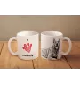 Malinois Owczarek belgijski kubek z psem I love Art-Dog