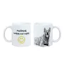 Malinois Belgian Shepherd Dog - cup with a dog, cheerful cup for a dog lover, personalized gift from the Art-Dog brand