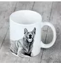 Malinois Belgian Shepherd Dog - cup with a dog, cheerful cup for a dog lover, personalized gift from the Art-Dog brand