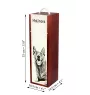 Malinois Belgian Shepherd Dog - wine box with a dog, alcohol box with graphics, personalized gift box from the Art-Dog brand
