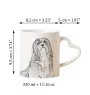 Lhasa Apso kubek z psem good morning serce Art-Dog