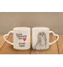 Lhasa Apso - tasse avec chien, une tasse adorable avec une anse en forme de cœur, un cadeau universel de la marque Art-Dog