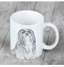 Lhasa Apso - cup with a dog, cup with a photo, personalized gift from the Art-Dog brand