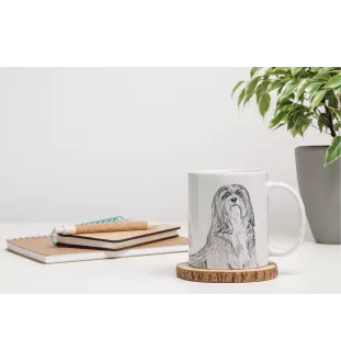 Lhasa Apso, Lhasaterrier, Löwenhund - Tasse mit Hund, entzückende Tasse mit Grafik, Geschenk mit Ihrem Foto von der Marke Art-Dog