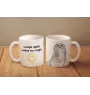 Lhasa Apso, Lhasaterrier, Löwenhund - Tasse mit Hund, fröhliche Tasse für Hundeliebhaber, personalisiertes Geschenk der Marke Art-Dog