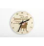 Miniature Bull Terrier - Uhr mit Hund, Holzuhr mit Gravur, personalisierte Uhr von Art-Dog