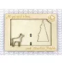 Miniature Pinscher - Photo frame, engraved wooden frame, a lovely gadget for the dog lover by Art-Dog