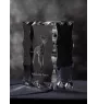 Manchester Terrier - crystal with a picture of a dog, glass statuette with a picture, unique frame with a picture from Art-Dog brand