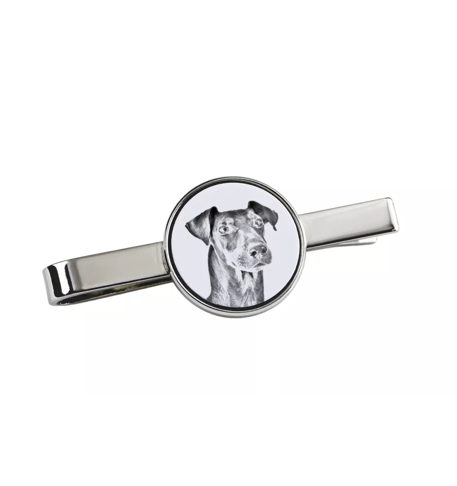 Manchester Terrier - épingle à cravate avec chien, pince à cravate personnalisée, cadeau unique pour homme de la marque Art-Dog