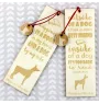 Pinscher nain - marque-page pour livre avec chien, marque-page personnalisé, cadeau pour les amateurs de livres de la marque Art-Dog