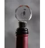 Manchester Terrier - Bottle stopper, crystal wine stopper with photo, personalised gift for bartender by Art-Dog brand