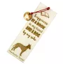 Manchester Terrier - dog bookmark, personalized bookmark, dog gadget for Art-Dog brand readers
