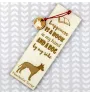 Manchester Terrier - marque-page pour livre avec chien, marque-page personnalisé, accessoire canin pour les lecteurs de la marque Art-Dog