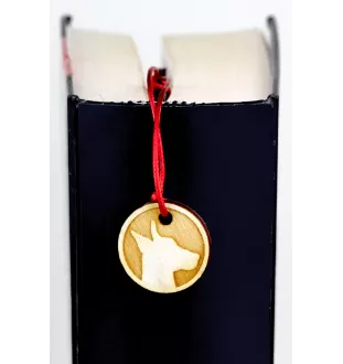 Manchester Terrier - Lesezeichen mit Hund, personalisiertes Lesezeichen, Geschenk für Bücherwurm von der Marke Art-Dog