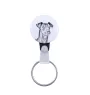 Manchester Terrier - keychain with a dog portrait, pendant with the brand's own Art-Dog graphics