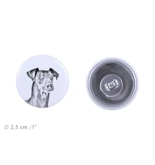 Manchester Terrier - einzigartige Hund-Ohrringe, Ihr Haustier als Schlüsselanhänger, Eigenmarke Art-Dog