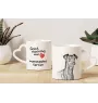 Manchester Terrier - tasse avec chien, une tasse adorable avec une anse en forme de cœur, un cadeau universel de la marque Art-Dog