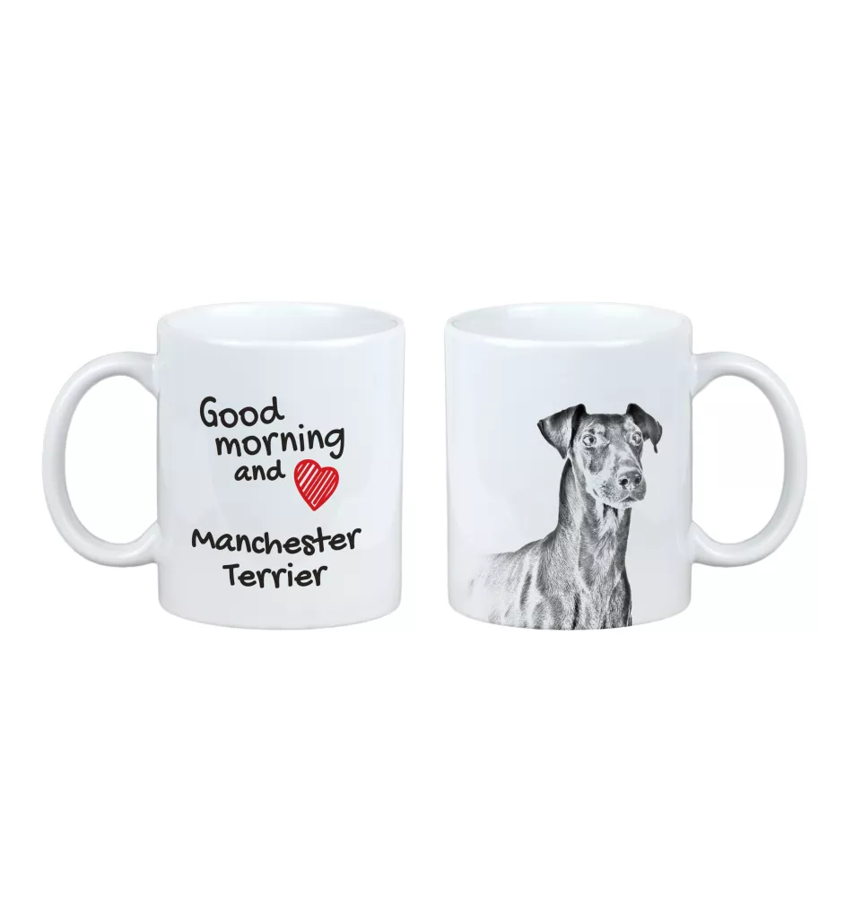 Manchester Terrier - Tasse mit Hund, Tasse mit Bild, personalisiertes Geschenk der Marke Art-Dog