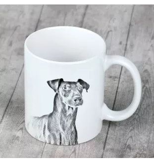 Manchester Terrier - tasse avec chien, une tasse adorable avec une illustration, un cadeau avec votre photo de la marque Art-Dog