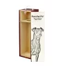 Manchester Terrier - Weinbox mit Hund, Alkoholbox mit Grafik, personalisierte Geschenkbox der Marke Art-Dog