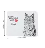 Mudi - mouse pad with print, personalized dog-themed mouse pad, unique gadget for an office worker by Art-Dog brand