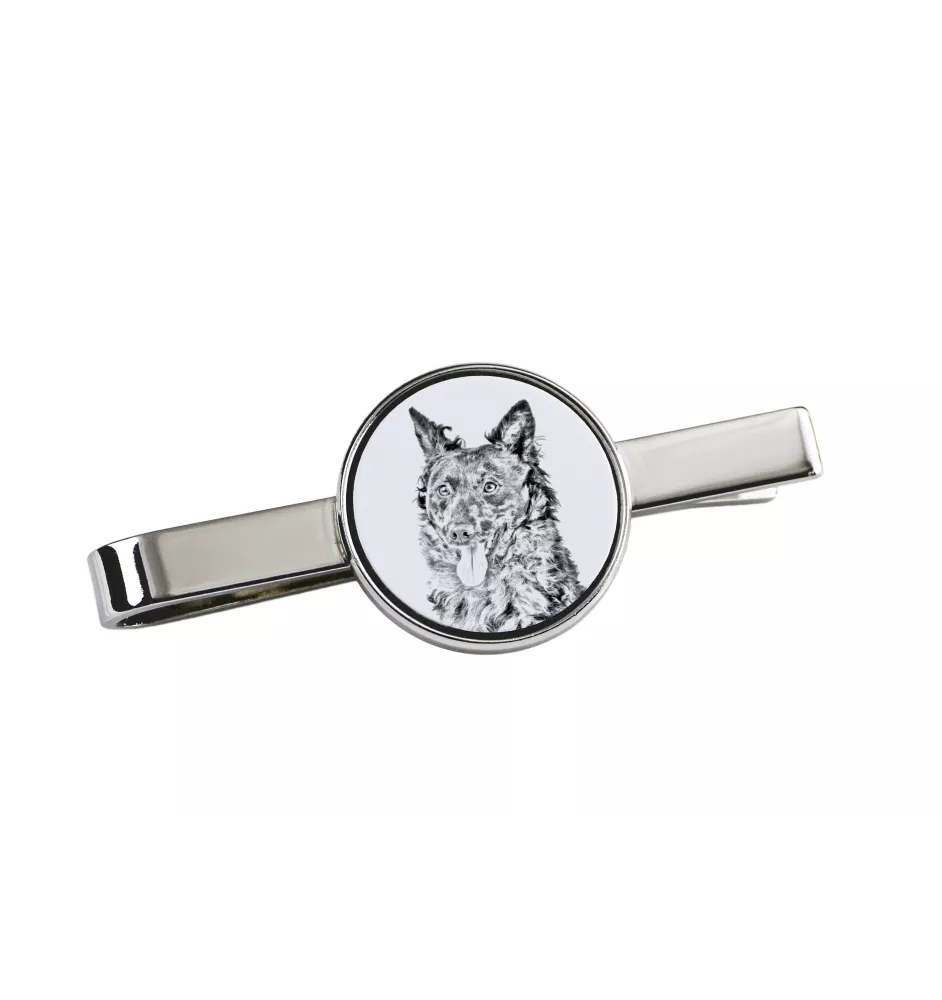 Mudi - épingle à cravate avec chien, pince à cravate personnalisée, cadeau unique pour homme de la marque Art-Dog