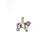 Mâtin napolitain, Mâtin de Naples, Napolitain I - Collier pour chien, pendentif plaqué argent pour l'amoureux des chiens, bijoux subtils par Art-Dog