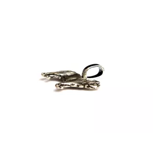 Neapolitan Mastiff, Mastino Napoletano I - Dog necklace, silver-plated pendant for the dog lover, subtle jewellery by Art-Dog