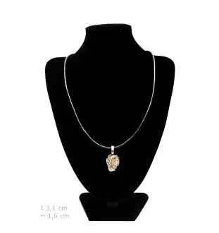 Mastif neapolitański naszyjnik z podobizną Art-Dog