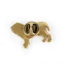 Mâtin napolitain, Mâtin de Naples, Napolitain I - Broche de chien dans une boîte décorative, épingle élégante en plaqué or, épingle de veste de la marque Art-Dog