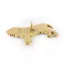 Mâtin napolitain, Mâtin de Naples, Napolitain I - Broche de chien dans une boîte décorative, épingle élégante en plaqué or, épingle de veste de la marque Art-Dog