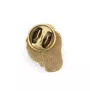 Neapolitan Mastiff, Mastino Napoletano II - Dog brooch in decorative box, elegant gold-plated pin, Art-Dog brand jacket pin