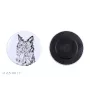 Mudi - aimant avec un œil de chien, exceptionnellement léger, aimant puissant, produit fabriqué à la main par la marque Art-Dog