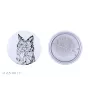 Mudi - pin with your dog, add your own photo, Art-Dog brand
