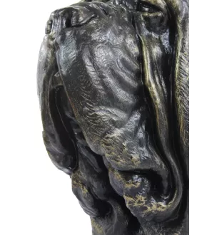 Neapolitan Mastiff, Mastino Napoletano - dog bust, large dog head for the garden, unique living room decoration by Art-Dog brand