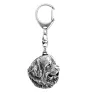 Chien de Terre-neuve, retriever de Terre-Neuve - Porte-clés argenté avec chien, décoration de sac à main, pendentif de sac à dos par la marque Art-Dog