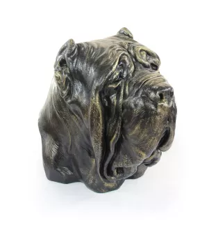 Mastino Napoletano, Neapolitanischer Mastiff - Urne für Hundeasche, Hundebüste, großer Hundekopf für den Garten von Art-Dog
