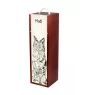 Mudi - wine box with a dog, alcohol box with graphics, personalized gift box from the Art-Dog brand