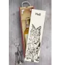 Mudi - Weinbox mit Hund, Alkoholbox mit Grafik, personalisierte Geschenkbox der Marke Art-Dog