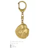 Newfoundland, Newfs, Newfies - Gilded key ring with dog in gift box, handbag decoration, luxury accessory by Art-Dog brand