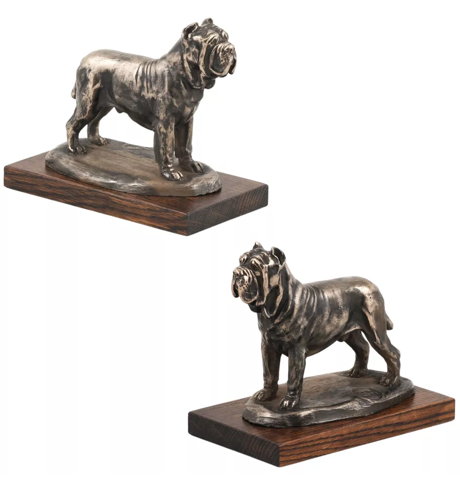 Mastino Napoletano, Neapolitanischer Mastiff - Hundestatue, Figur für Büro, Trophäe für Hundeausstellung von Art-Dog brand