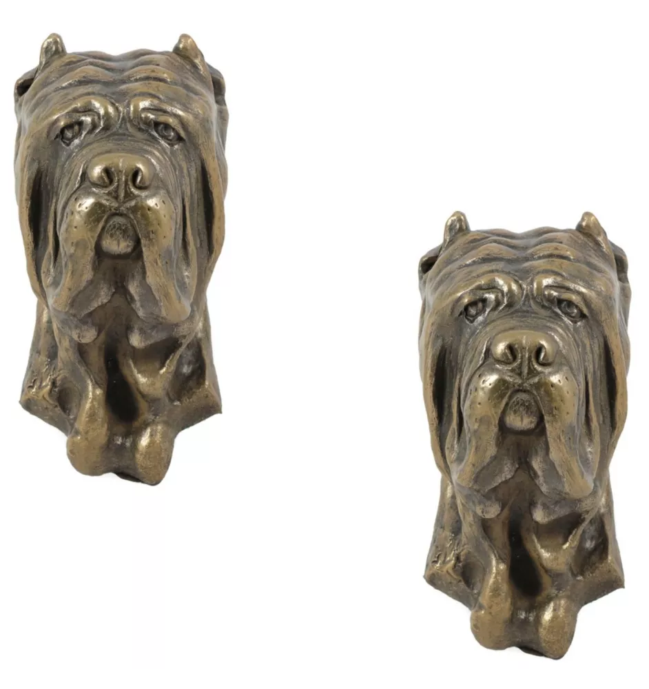 Mastino Napoletano, Neapolitanischer Mastiff - Hundestatue, hängende Büste, einzigartige Dekoration für Hundeliebhaber der Marke Art-Dog