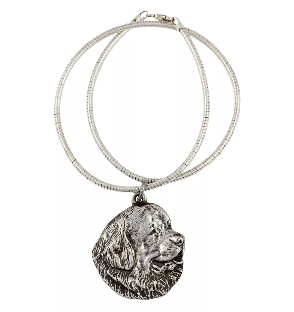 Newfoundland, Newfs, Newfies - Dog necklace, unique jewellery for the dog fan, unique adder pendant by Art-Dog brand
