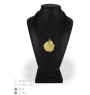 Chien de Terre-neuve, retriever de Terre-Neuve - Collier de chien dans une boîte cadeau, pendentif plaqué or pour les fans de chiens, bijoux remarquables par Art-Dog
