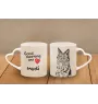 Mudi - Tasse mit Hund, entzückende Tasse mit herzförmigem Henkel, universelles Geschenk der Marke Art-Dog