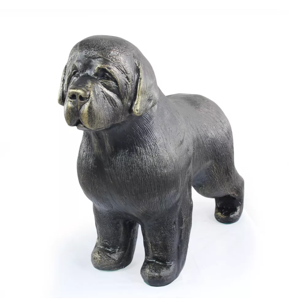 Neufundländer, Newfoundland - Lebensgroße Hundestatue, Figur im Maßstab 1:1, Statue für den Garten von Art-Dog