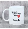 Mudi - Tasse mit Hund, Tasse mit Bild, personalisiertes Geschenk der Marke Art-Dog