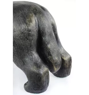 Chien de Terre-neuve, retriever de Terre-Neuve - Statue de chien à l'échelle 1:1, statue pour le jardin par Art-Dog