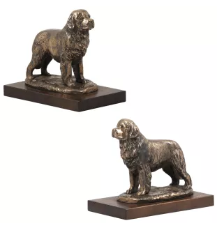 Newfoundland, Newfs, Newfies - dog statue, figurine for office, trophy for dog show by Art-Dog brand