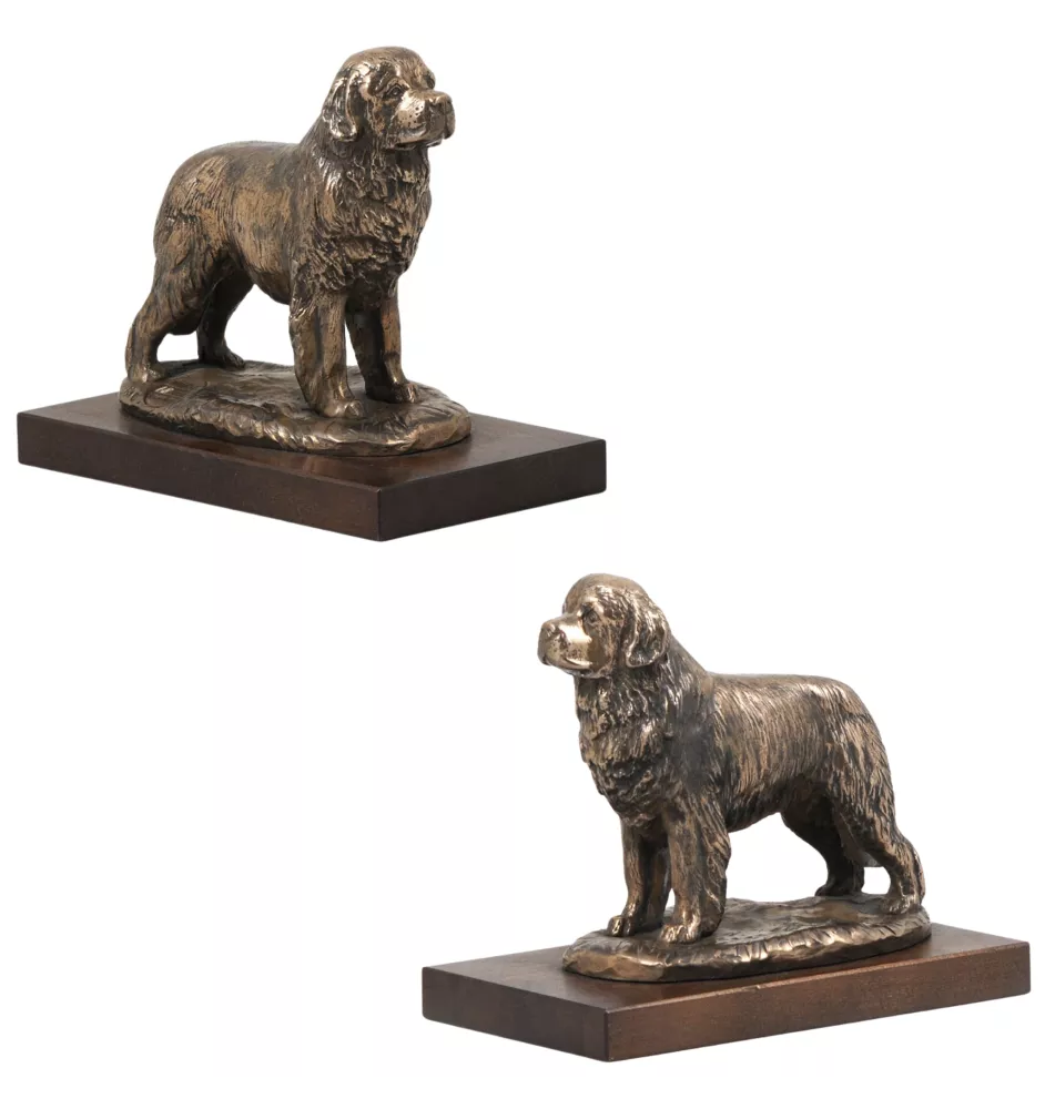 Newfoundland, Newfs, Newfies - dog statue, figurine for office, trophy for dog show by Art-Dog brand